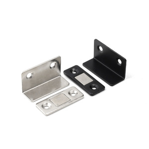 <b>Door</b> Magnetic Catch <b>Lock</b> Stainless Steel Strong Magnetic Connector For Cabinet <b>Door</b> Office Furniture Minimalist Design - Product Image 1