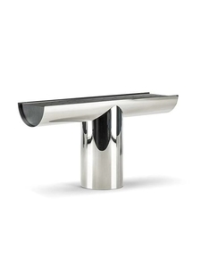 Table <span class=keywords><strong>console</strong></span> de <span class=keywords><strong>chambre</strong></span> à <span class=keywords><strong>coucher</strong></span> en acier inoxydable moderne de luxe léger, porte en MDF pour villa haut de gamme, hall d'entrée d'hôtel - Design écologique - Product Image 1