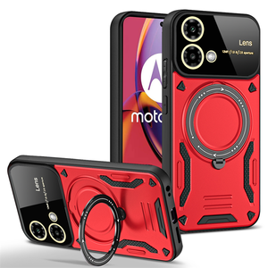 Funda Protectora Lichicase con Soporte Magnético Giratorio Resistente para Infinix <span class=keywords><strong>Note</strong></span> 60 60 Pro, Gran Venta - Product Image 3