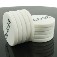 Accessoires de casino Jetons de poker Dealer Button Big Blind All in Buttons Party Casino Poker Card Game Equipment Cheap Delaer Chips