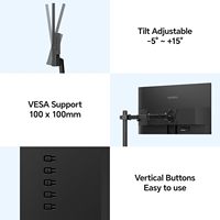 Moniteur d'ordinateur KOORUI E2212F 22 pouces VA 1920 x 1080 (FHD) 100 Hz, compatible VESA, inclinaison réglable, 5 ms, noir