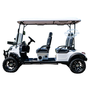 Voiturette de golf électrique classique de luxe homologuée pour la route, idéale pour les terrains de golf et les centres de villégiature - Product Image 4