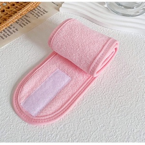 ที่คาดผมไมโครไฟเบอร์แบบติดเวลโครพร้อมโลโก้สั่งทำ ขายส่ง - Product Image 4