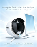 Machine faciale portative de testeur d'analyseur UV professionnel le plus vendu pour un usage domestique fabriquée par les meilleures ventes