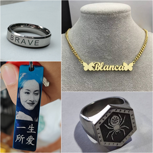 เครื่องตัดเลเซอร์และทำเครื่องหมายเลเซอร์ไดโอด130x130มม. พื้นที่ทำงานสำหรับเครื่องแกะสลักเลเซอร์แบบ DIY ทำจากไม้โลหะ - Product Image 3