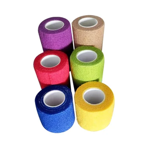 أحدث مصنع طبي ملون ذاتي اللصق غير منسوج مقاوم للماء متماسك مطاطي - Product Image 6