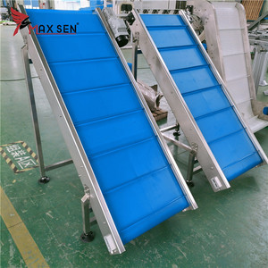 Maxsen Pvc Band Transportband Zijwand Vlucht Hellende Helling China Fabrikant Voedsel Gebruik Met Plastic Pu Materialen Kern Motor - Product Image 2