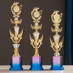 Nguồn nhà sản xuất T04 nhựa bạc Trophy huy chương giải thưởng cho người chiến thắng quà lưu niệm với biểu tượng tùy chỉnh - Product Image 2