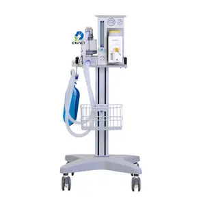 EUR PET Best Selling Oem Medical Portable Trolley Vet Animal Gas Anesthesia Machine Mobile Veterinary Anesthesia Machine