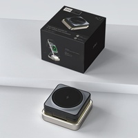 Nouveau chargeur sans fil pliable tout-en-un en alliage d'aluminium avec charge rapide 25W pour smartphones, montres connectées et écouteurs