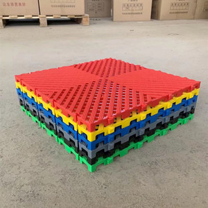 Carreaux de sol en plastique-Résistant à l'eau antidérapant de 18mm d'épaisseur Revêtement de sol écologique pour hangar de <span class=keywords><strong>garage</strong></span> Installation par clic Garantie de 5 ans - Product Image 3