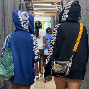 Sweat-shirts pour femmes avec imprimé lettres et fermeture éclair, vêtements décontractés, streetwear, athleisure, hauts sportifs, cyber <span class=keywords><strong>ghetto</strong></span>, nouveaux - Product Image 4