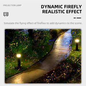 Firefly extérieur IP67 étanche Laser Projection lumière dynamique aluminium DMX512 KTV jardin parc scénique taches lumières de scène pour le ciel - Product Image 6