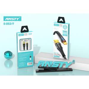 Cable de Datos Tipo C Ansty, Carga Rápida de 100W, Luz LED, S-053-T - Product Image 1
