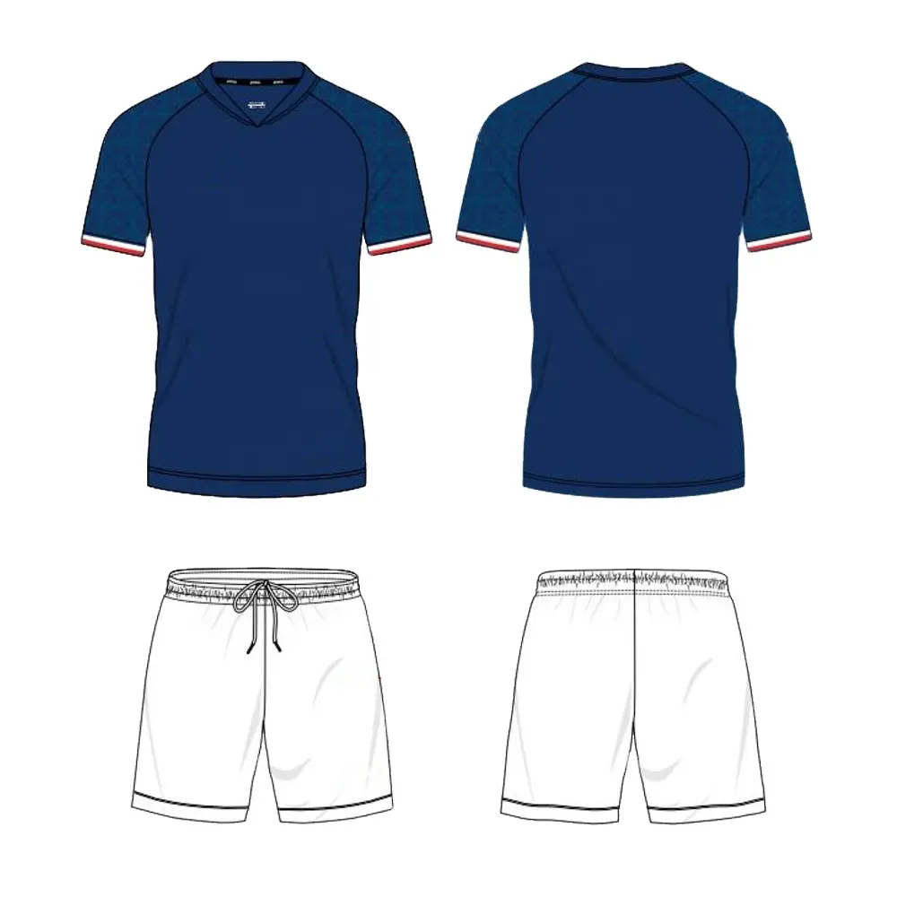 Conjunto de roupas de futebol, fabricante de camisa sublimada americana, camisa de futebol, 2022