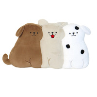 Ensemble de coussins en peluche chat et chien mignons pour enfants, cadeaux d'anniversaire, décoration de la maison et jeux quotidiens