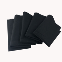 1mm2mm Noir gris Polyester feutre aiguilleté bricolage feutre fait main pour doublure de chaussures