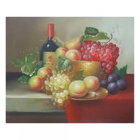 Peinture à l'huile réaliste contemporaine, impressionniste, peinte à la main, sur toile de coton et de lin de haute qualité, durable, nature morte