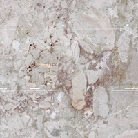 Projet de villa moderne en Australie Comptoir de cuisine Dessus de table à manger Impression MONET Dalle émaillée polonaise en porcelaine Grande dalle de marbre