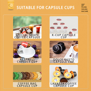 เครื่องบรรจุและปิดผนึกแคปซูลกาแฟเนสเพรสโซแบบใหม่ สำหรับกาแฟผงฟรีซดราย เครื่องดื่มนมผง และผงมัทฉะ - Product Image 3