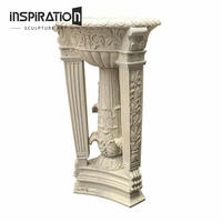 Vase en pierre artificielle composite, urne de jardin européenne pour complexe privé, urne extérieure en pierre moulée, pot en pierre préfabriquée Versailles