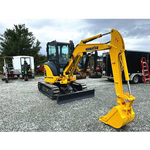 Excavadora Komatsu PC35MR de Segunda Mano, Miniexcavadora Usada de 3 Toneladas, Excavadora de Orugas Komatsu PC 35 MR para Uso Doméstico - Product Image 1