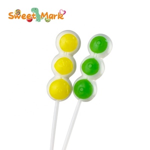 OEM fabricante de dulces Halal Monster Eye semáforo dulce piruleta palo de caramelo - Product Image 6