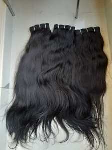 Cabello indio Natural sin procesar, cabello virgen indio sin procesar - Product Image 3