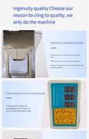 Machine de remplissage et d'emballage personnalisée JH-999g pour aliments, café en grains, sachets de thé, poudre, riz, graines, céréales, noix