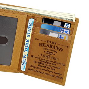 Usine vente directe populaire hommes en <span class=keywords><strong>cuir</strong></span> véritable <span class=keywords><strong>gravé</strong></span> au Laser portefeuille à trois volets Crazy Horse <span class=keywords><strong>porte</strong></span>-<span class=keywords><strong>carte</strong></span> en <span class=keywords><strong>cuir</strong></span> ciré longue ouverte - Product Image 5