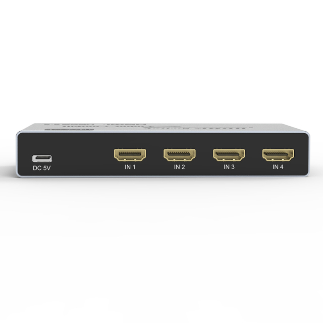 8K 4 Port HDMI Switch 4 in 1 Out 4K@120Hz 8K@60Hz HDMI 2.1 HDMI Switcher 4x1 Splitter HDR UHD for PS5 XBOX 8K TV