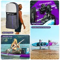 FBsport Tabla Padel Surf Planche de paddle gonflable SUP Gonfiabile Planche de paddle pour la pêche pour les jeunes et les adultes
