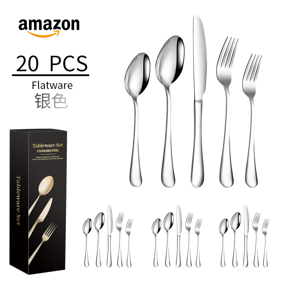 Argent-ensemble de 20 pièces