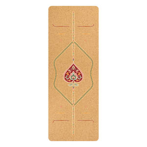 Tappetino <span class=keywords><strong>Yoga</strong></span> Ecologico Antiscivolo con Logo Personalizzato, Spesso, in Sughero e Gomma Naturale, Basso MOQ - Product Image 2