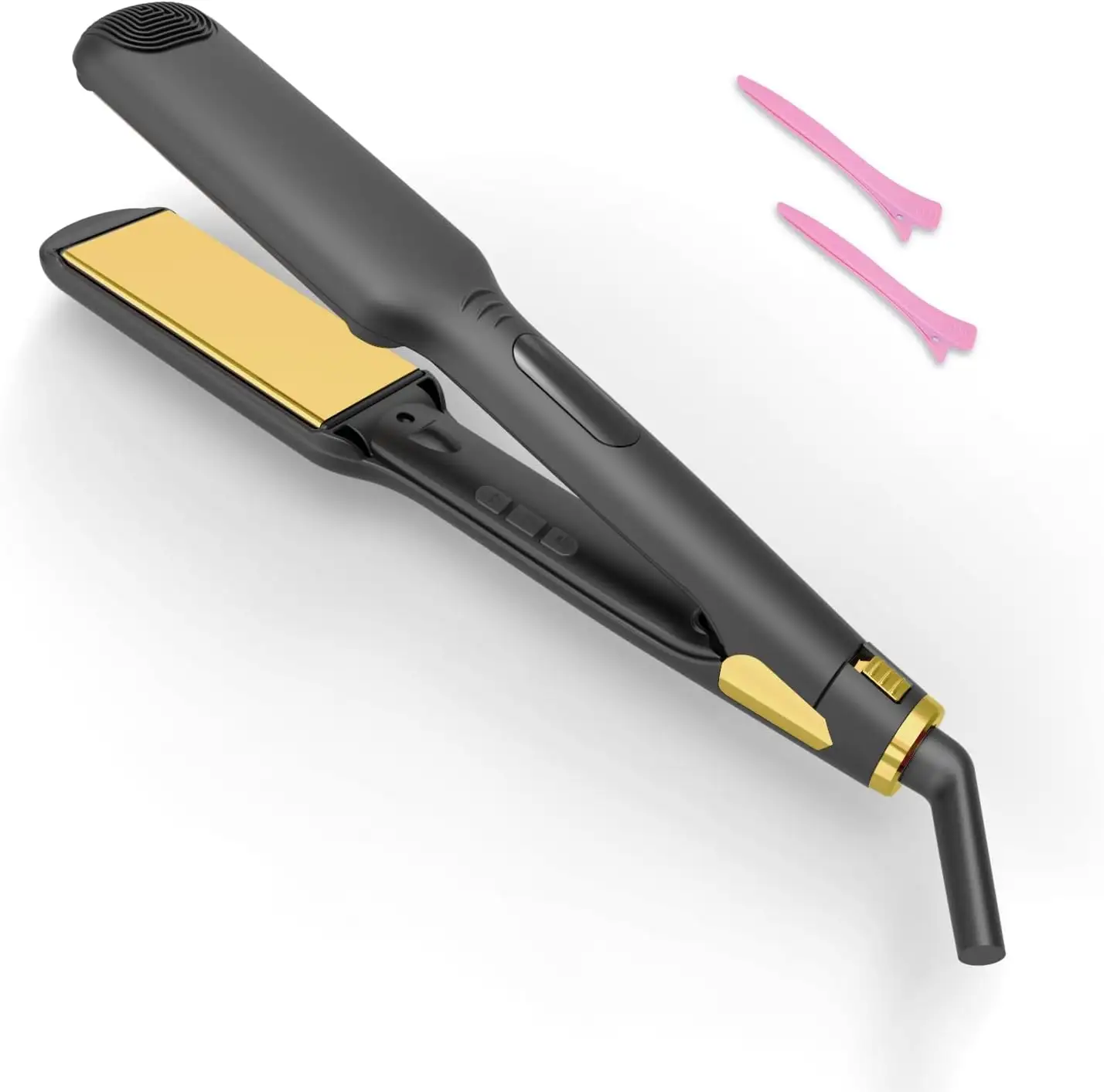 Custom Portable Professional Flat iron Hair Straighteners Styling Tools 2-in-1 Flat Irons Hair Straightener