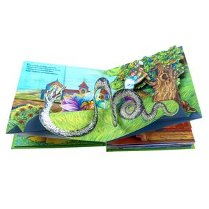 Tùy chỉnh giấy kraft 3D trẻ em trẻ em sách trẻ em bìa cứng cho trẻ em trẻ em Sticker in ấn cuốn sách - Product Image 4