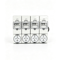 Interruptor Combinado Estándar Australiano 56E12 en Oferta, 56E12 + EATON 4*RCBO 3P+N 32A + 4*56SO532 + 4*56CB4N, Gris