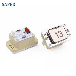 Bouton poussoir d'ascenseur LG <span class=keywords><strong>Sigma</strong></span> AK24 MTD260 KA141 A4J10136 Taille 30mm * <span class=keywords><strong>40mm</strong></span> DC24V Lumière rouge - Product Image 3