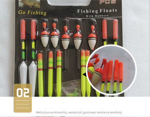 15/Chiếc Phao Câu Cá Dọc Dụng Cụ Câu Cá Bằng Nhựa Bộ Phao Câu Cá Bán Sỉ Phụ Kiện Cá - Product Image 2