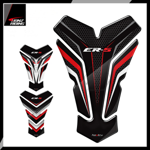 Autocollants de protection de réservoir de moto en résine 3D pour Kawasaki <span class=keywords><strong>ER5</strong></span> ER-5 - Product Image 2
