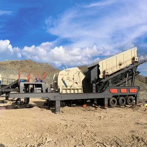 Trituradora de piedra de impacto móvil a precio de fábrica, planta trituradora de roca de grava móvil con pantalla vibratoria, planta trituradora de impacto móvil - Product Image 2
