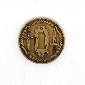 Moneda Conmemorativa de la Hazaña Plated Event Challenge con Hoja de Arce, de Metal Grabado en Oro, para Oficina y Deporte, en Bolsa OPP, Monedas Antiguas, Moneda de Plata, Personalizada Global - Product Image 5