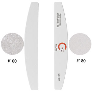 Yüksek son çift taraflı özel Logo zımpara tahtası tek kullanımlık yuvarlak tırnak törpüsü 80/100 yıkanabilir japon Zebra tırnak törpüsü s - Product Image 5