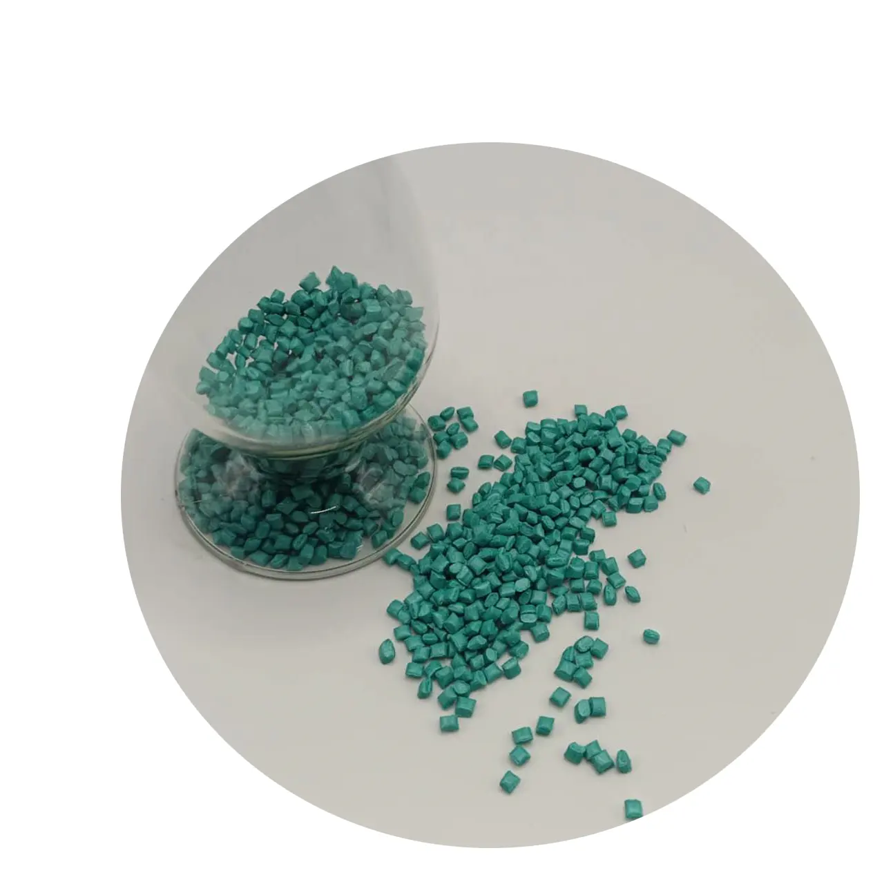 Turquoise Hdpe Ldpe Lldpe Polyethylene Granules Pp Pe EVA Carrier Turquoise Masterbatch for Plastics
