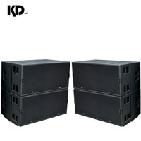 Subwoofer passif haute résolution à double aimant néodyme de 18 pouces, 4 ohms, pour spectacles scéniques professionnels