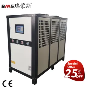 High Cooling Capacity 40HP Plastic Machine Chiller LCD Control Industrial Air Cooler Chiller