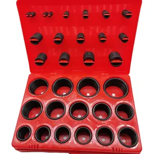 Hot Sale Oring Kit 382 Pcs NBR 70 Shore Kit Oring 5A Red Inch O Ring Kit