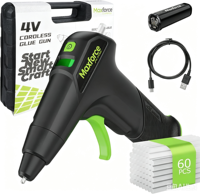 Mini Destornillador Inalámbrico Recargable de 4V 3.6V 3.7V con Batería de Iones de Litio Extraíble y Reemplazable, Herramienta Eléctrica para Bricolaje