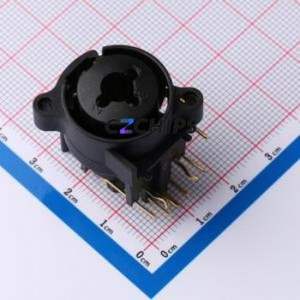 XJ-006-SU XLR Connector Through hole Component (THT) Connector - Product Image 1