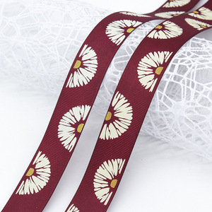 Grosgrain Ribbon Satin Belt Polyester Custom Printed For Gift Wrapping And Decorations - Product Image 5